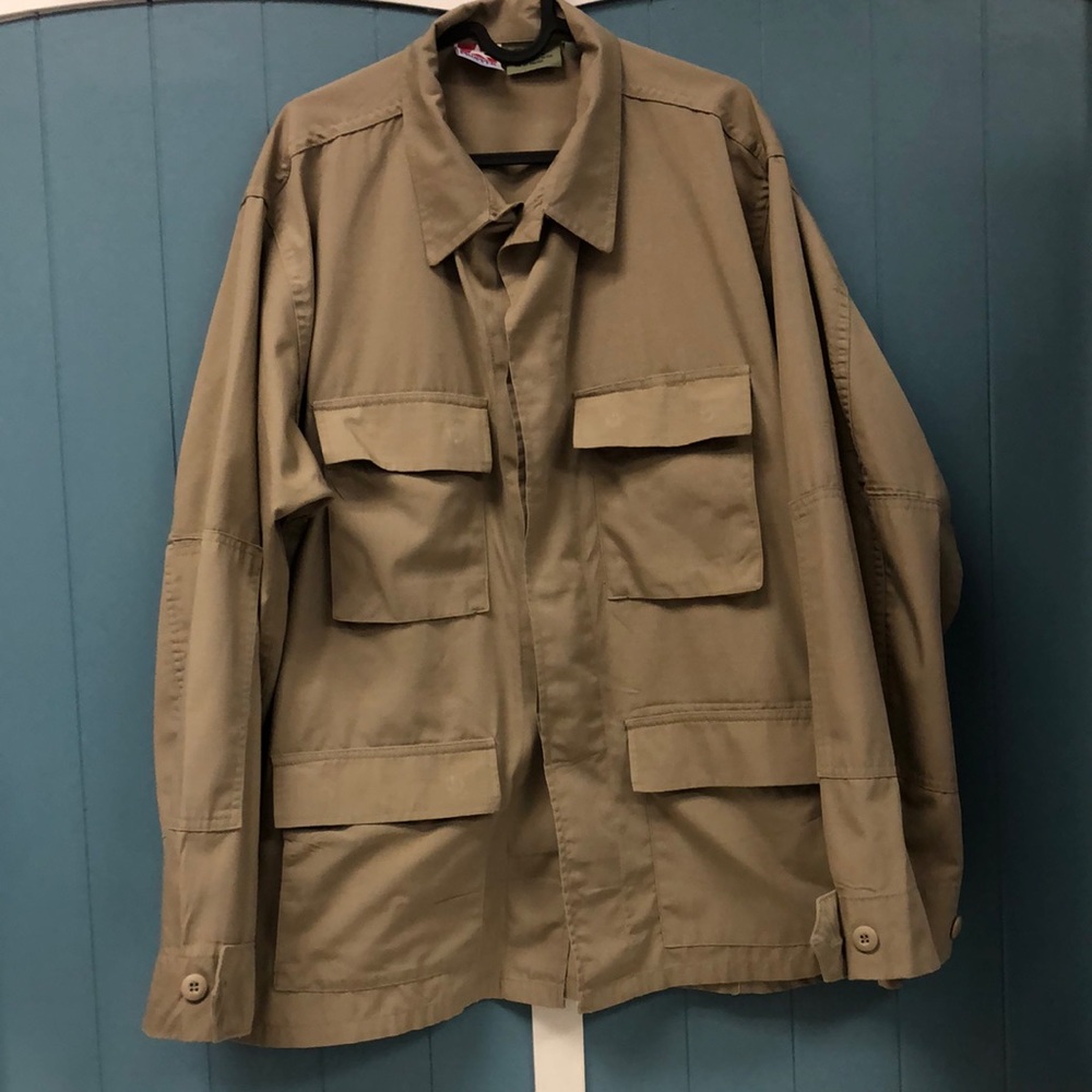 Propper Genuine Gear Cotton Poly Uniform BDU Tactical Military‎ Coat mens size L